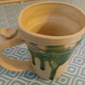 Studio Art Pottery Coffee Cup Drip Glaze Thumb Rrst